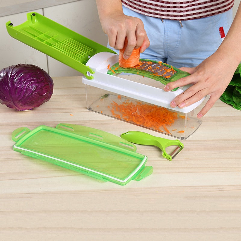 12 in 1 Vegetable Chopper! | Nicer Dicer Plus