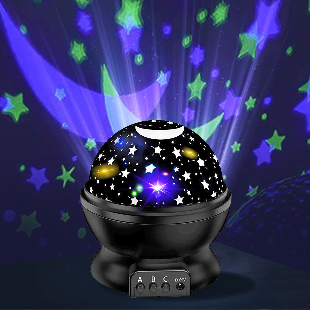 Star Master Galaxy Projector Starry Sky Rotating LED Night Light